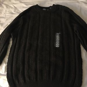 Oscar De parents cable knit sweater size large